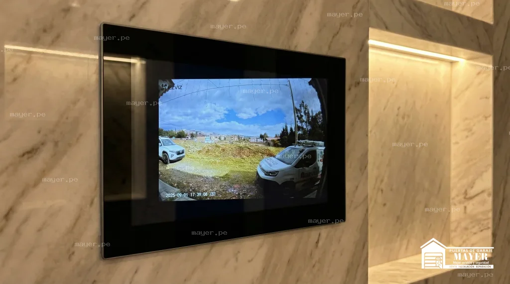 Sistema de grabación en red NVR para cámaras de seguridad | Puertas Automáticas Mayer